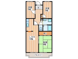 パストラル高柳の物件間取画像